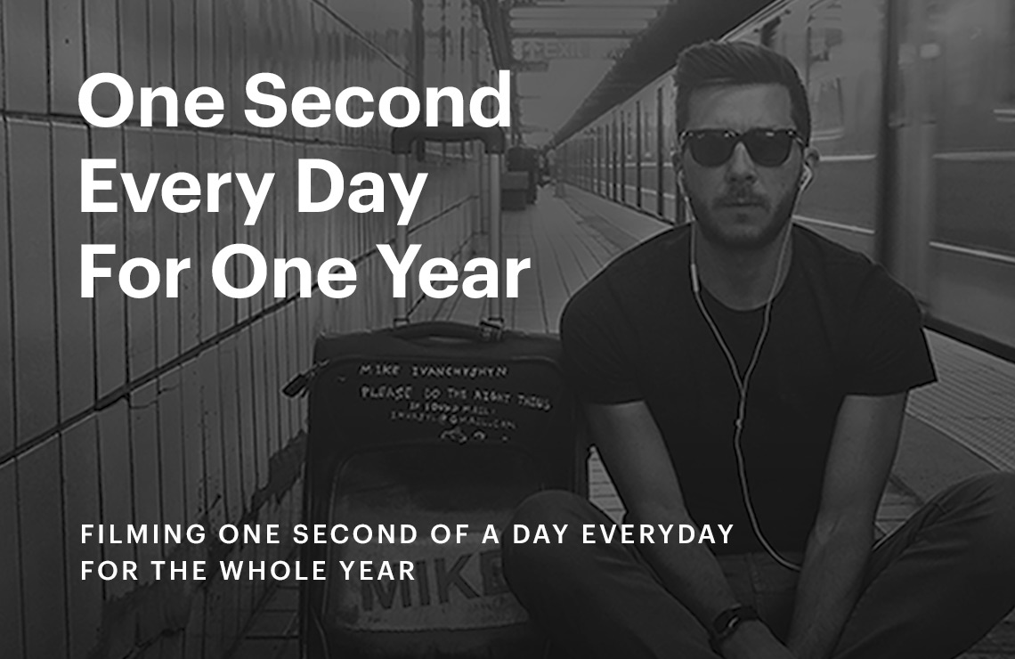 One Second. One Day. One Year.